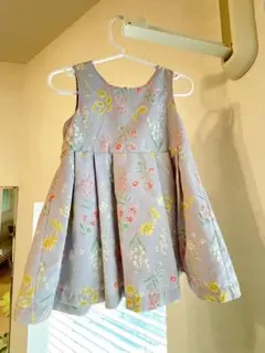 petit main 花柄ノースリーブワンピース 80