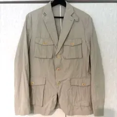 ラルディーニ サファリジャケット ベージュ - メルカリ