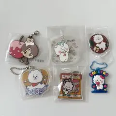 BT21 BTS RJ ジン 一番くじ ラバーキーホルダー アクリルキーホルダー