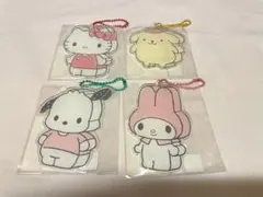 サンリオ☆アクリルネームホルダー☆4種類まとめ売り！