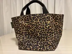 ヒョウ柄 大きめトートバッグ