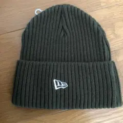NEW ERA ニット帽 ダークグリーン フリーサイズ