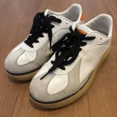 Onitsuka Tiger 24.5 オレンジ ホワイト