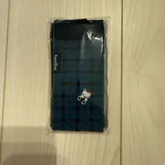 ファミリア シュパット S チェック新品未使用 【青】