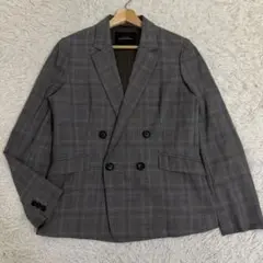 新品 カチリラ Dノーラペルジャケット ネイビー 40 手洗い可能 - メルカリ