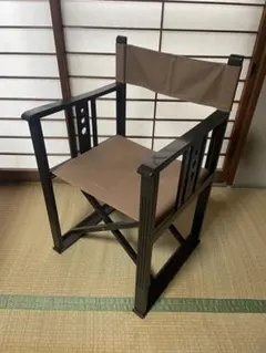 ヴィンテージ】山葉(ヤマハ・日本楽器) フォールディングチェア(文化