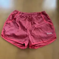 Paradiso 赤 千鳥格子 M ショートパンツ