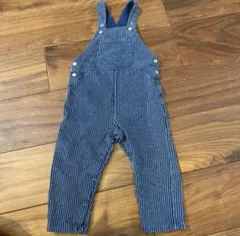 ストライプオーバーオール サロペット デニム