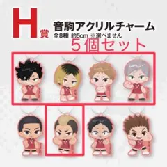 一番くじ 劇場版ハイキュー!! ゴミ捨て場の決戦2 H賞 音駒アクリルチャーム