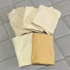 ベビー肌着 5枚セット 短肌着3枚 長肌着2枚