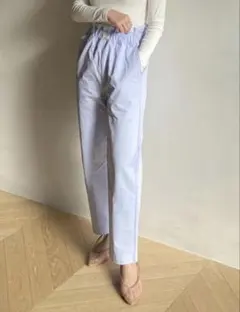 新品未使用　Waistレイヤードテーパードパンツのサムネイル