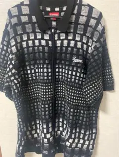 セール価格❗️ supremeGradient Grid Zip Up Poloのサムネイル