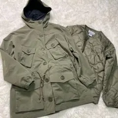 【極美品】コロンビア Columbia 3wayジャケット　胸元ロゴ刺繍あり　M