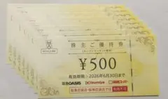 エイチ・ツー・オー リテイリング 株主優待券 イズミヤ 4,000円分のサムネイル