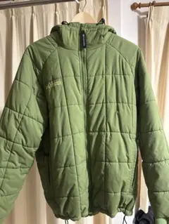 Columbia グリーンダウンジャケット