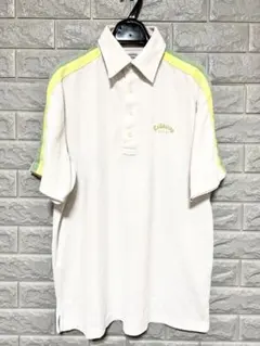 m245◆Callaway GOLF◆メンズゴルフポロシャツ◆Lサイズ