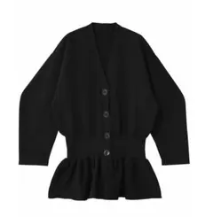【PRANK PROJECT】Peplum Knit Cardigan