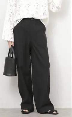 JOUNAL STANDARD relume ワイドベイカーパンツ ブラックのサムネイル