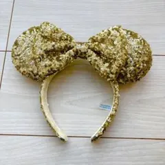 ディズニースパンコールリボンカチューシャ