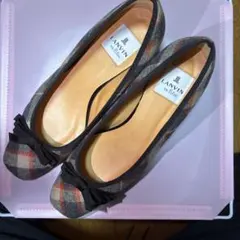 LANVIN en blue パンプス ランバンオンブルー 23.5cm