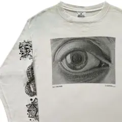 90's M.C. Escher L/S T SHIRT MADE IN USA