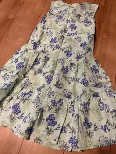 花柄ノースリーブワンピース 150cm