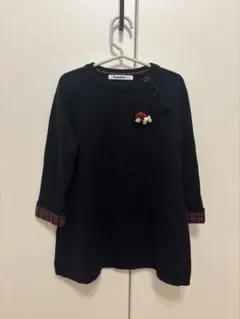 familiar ファミリア ニットワンピース 100cm