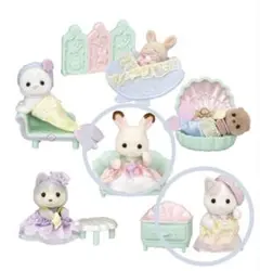 赤ちゃん家具コレクション ゆめいろマーメイド ラテネコ ショコラウサギ