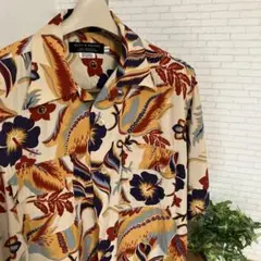 90s ALLEN&HANSON アロハシャツ　レーヨン　ヴィンテージ　EVISのサムネイル