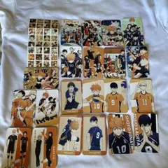 ハイキュー!! トレーディングカード49枚セット、シール付き