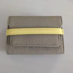 ベージュイエロー カードケース