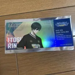 ブルーロック エゴフェス チケット風カード 特典 糸師凛