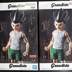 HUNTER×HUNTER Grandista ゴン フィギュア 2体セット - メルカリ