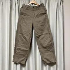 UNIQLO U ベージュ チノパン ワイド