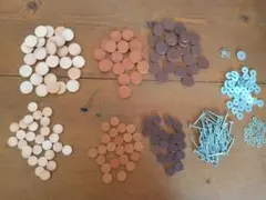 ＊ポンチアイ Tピン ワッシャー 革タグ＊
