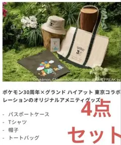未使用 ポケモン30周年 × グランドハイアット東京 トートバッグ 非売品 