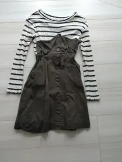 BREEZE　子供服長袖ワンピース　130cm　美品