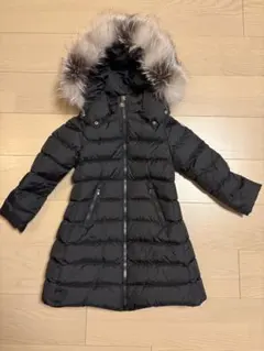 モンクレール　ブラックダウンコート キッズ用 115cm