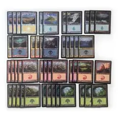 MTG John Avon 製品版 日本語ノーマル 基本地形 コンプリート 希少