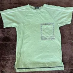 未使用BeBe【接触冷感】胸ポケット付きラグランスリーブTシャツ　130