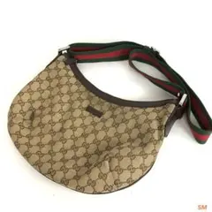 GUCCI グッチ シェリーライン GG キャンバス ショルダーバッグ