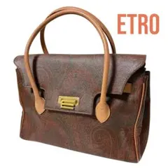 ETRO エトロ ペイズリー柄 ハンドバッグ トートバッグ イタリア製