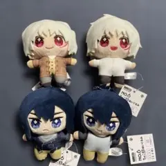 NO.6 ちょこ友ぬいぐるみ ナムコ限定 全4種セット 紫苑 ネズミ - メルカリ