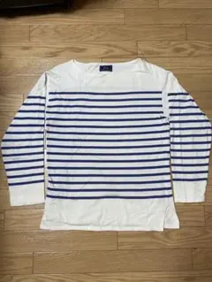 SAINT JAMES ストライプ長袖カットソー