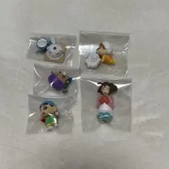 クレヨンしんちゃん お料理マスコット　ガチャ　フルコンプ5種セット