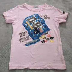 DOUBLE.B ピンクTシャツ 120センチ