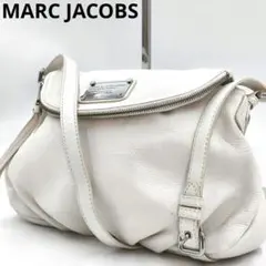 【美品 希少】マークジェイコブス ショルダーバッグ ナターシャ 斜め掛け 白