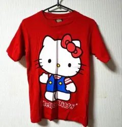 USA製　90s ハローキティ　Changes Tシャツ　赤　L