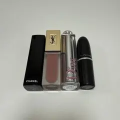 リップスティックセット CHANEL YSL Dior MAC