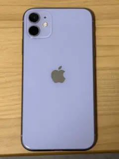 動作確認済Apple iPhone 11 パープル　128GB